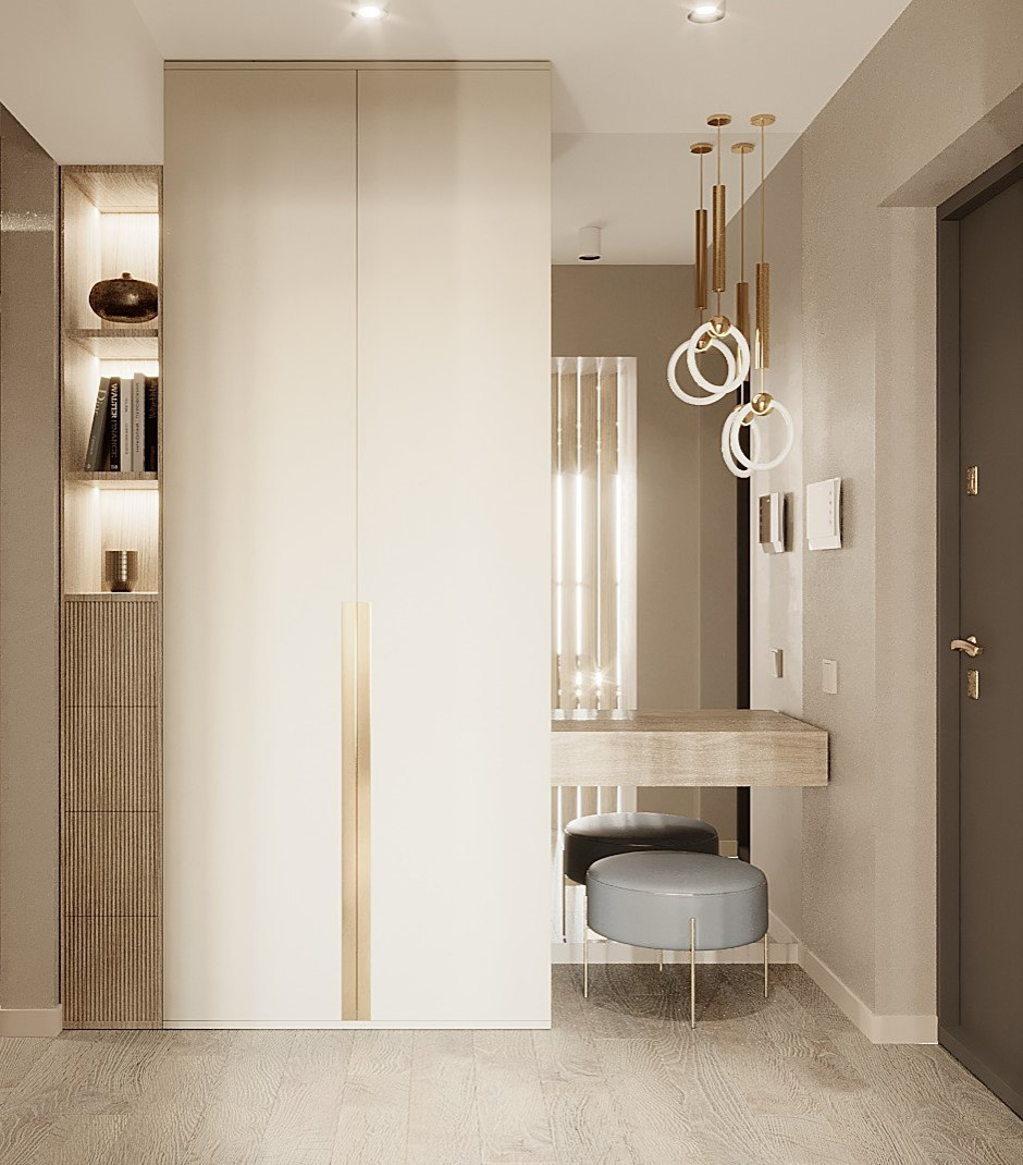 Дизайн-проект квартиры, площадью 65,9 м2 в г.Новосибирск