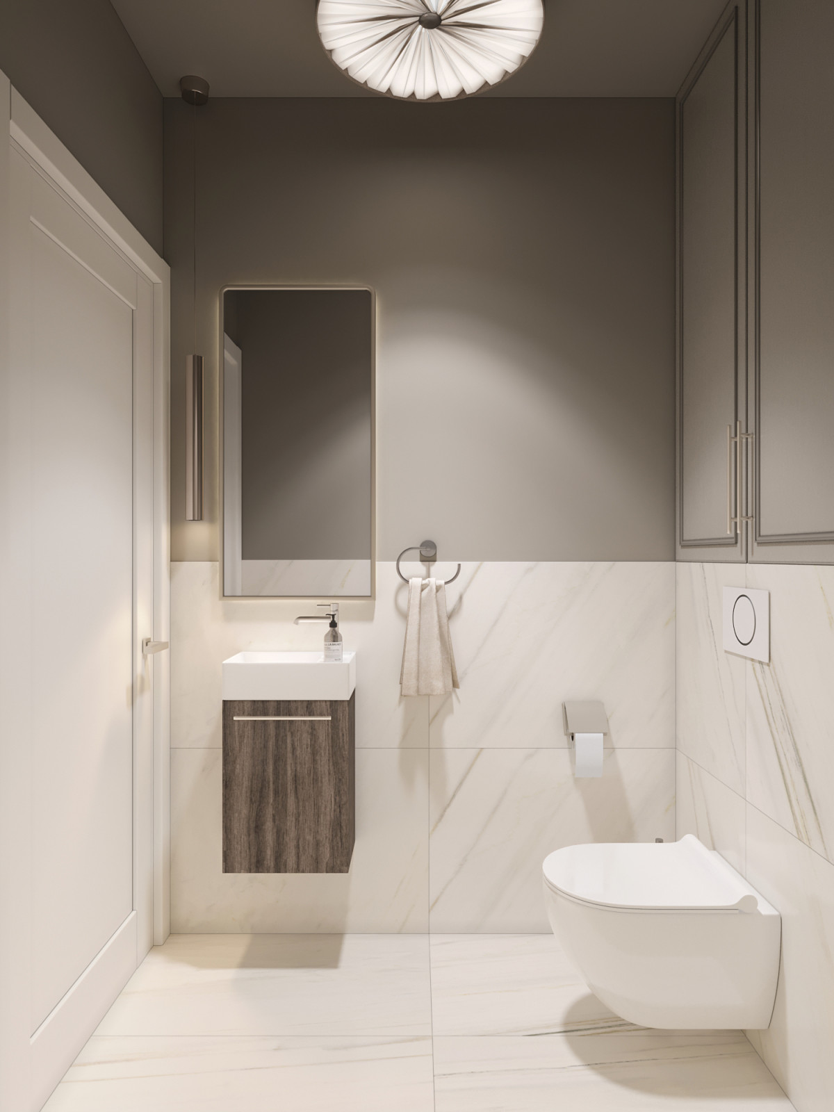 Интерьер квартиры 53 кв.м. в  ЖК "Летний сад"