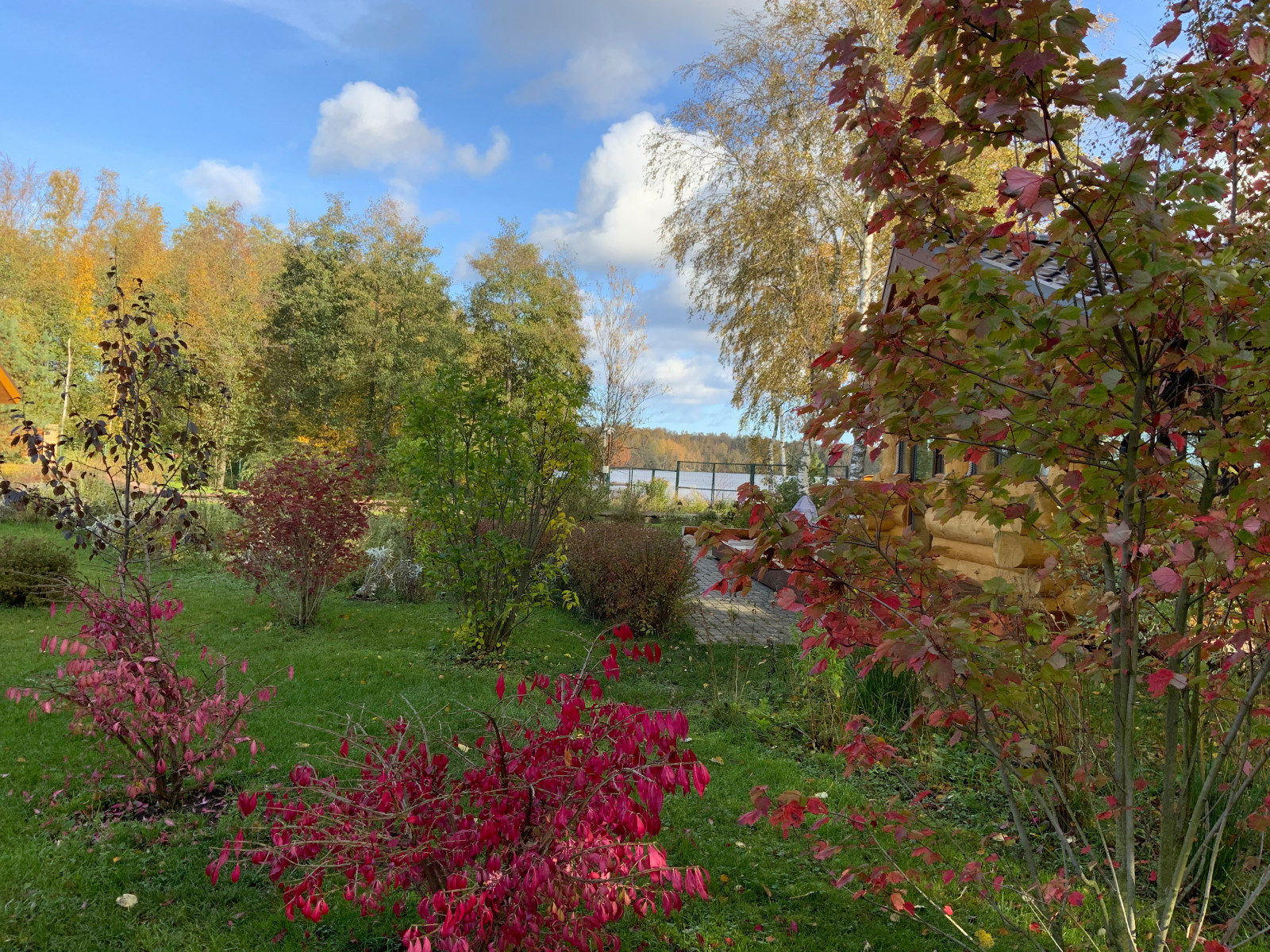 Деревенский сад