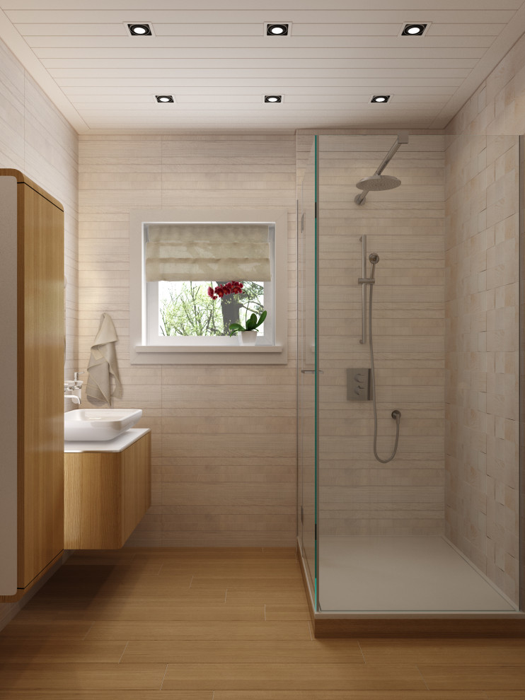 Загородный дом из клееного бруса