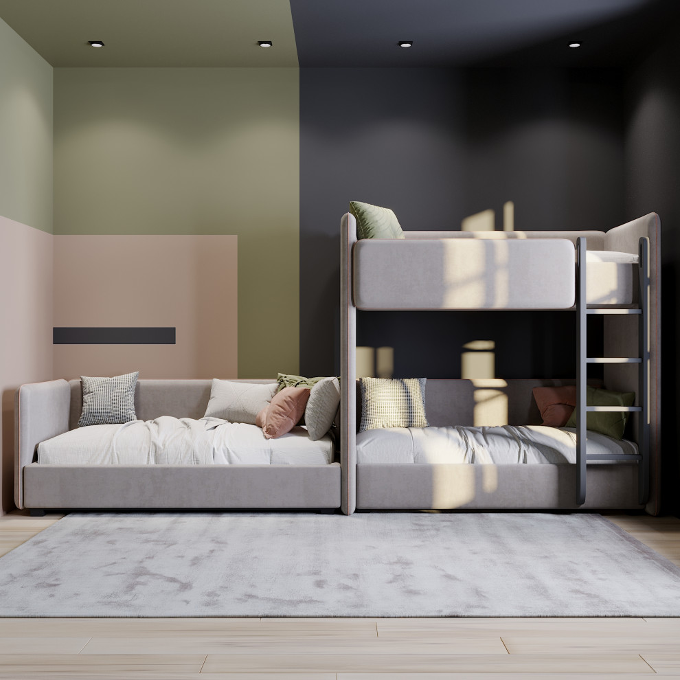 Обложка проекта: Детские и подростковые двухъярусные кровати LEVEL