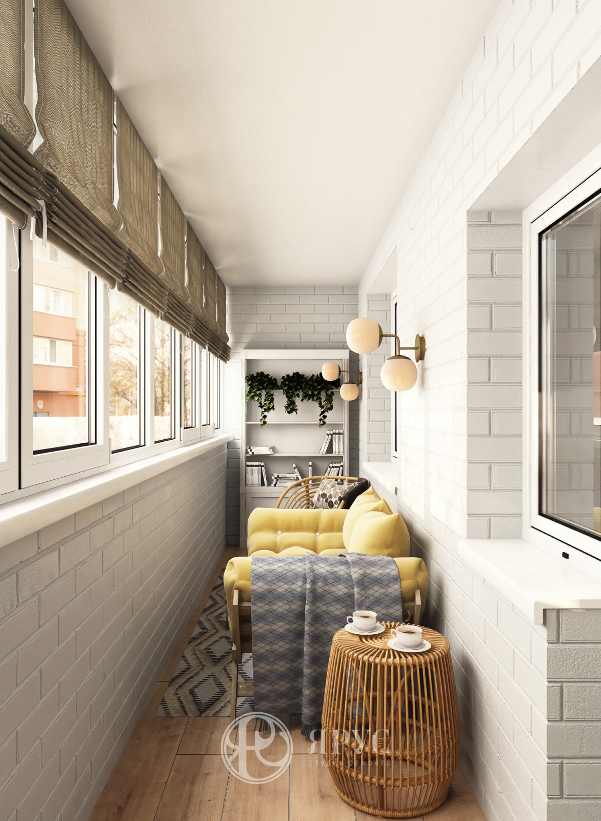 Дизайн интерьера двухкомнатной квартиры