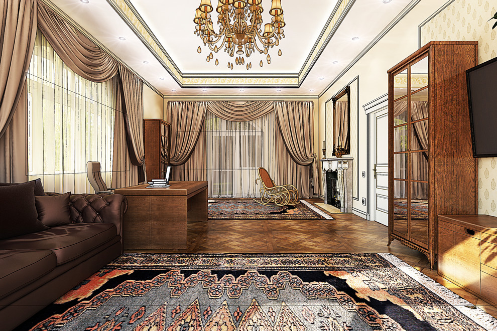 Загородный дом в лёгкой классике