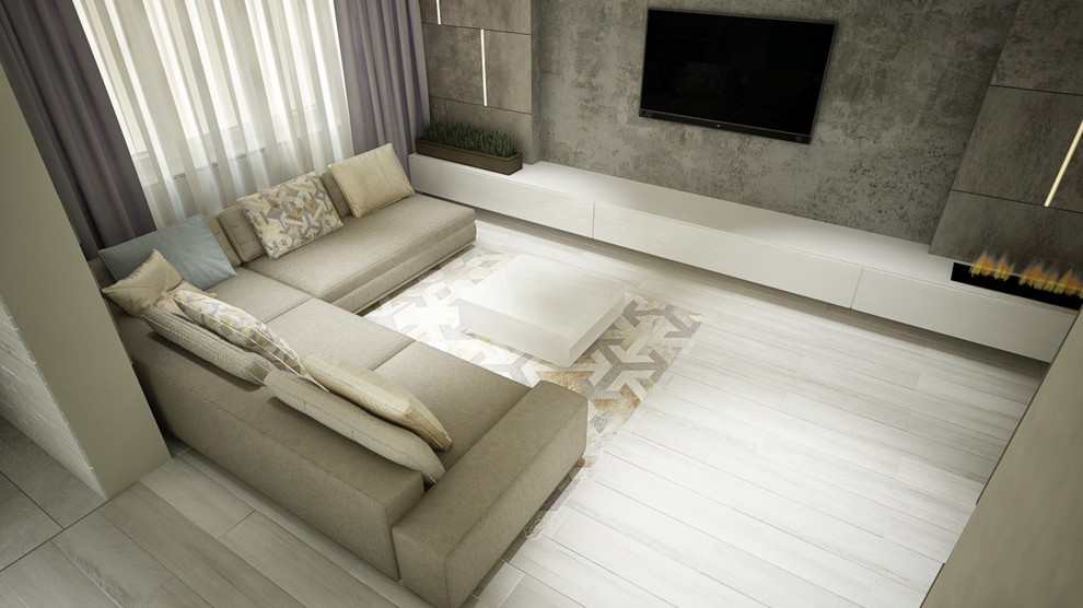 Проект двух-комнатной квартиры в ЖК Парковый