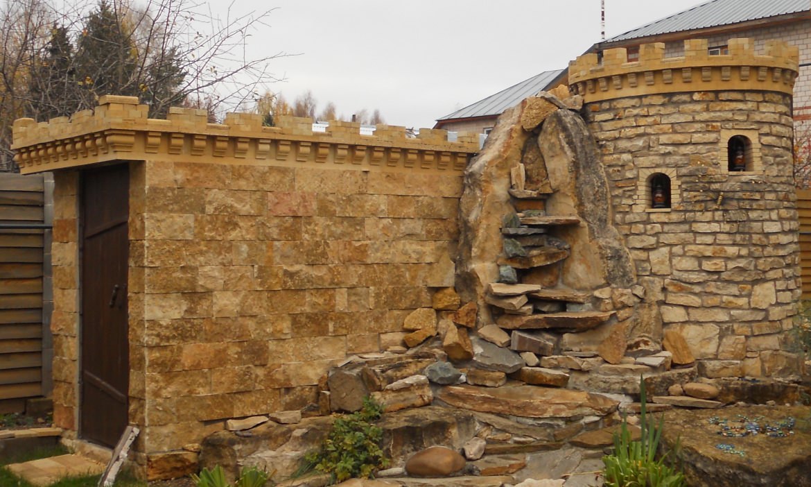 Наши проекты. Облицовка домов