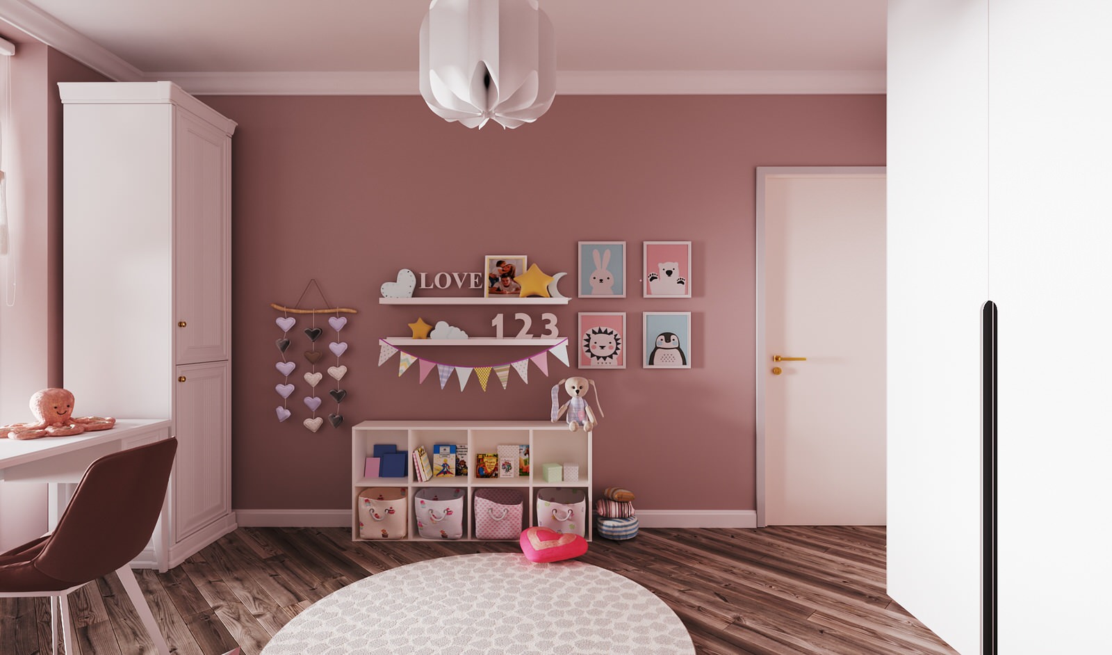 Проект "3D проект детской комнаты"