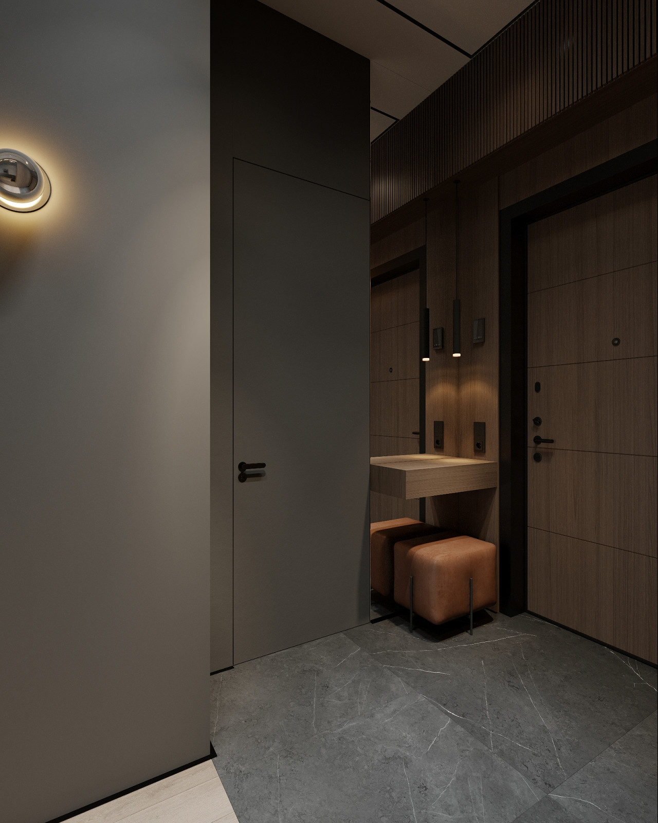 Дизайн проект апартаментов 28 Кв под посуточную аренду