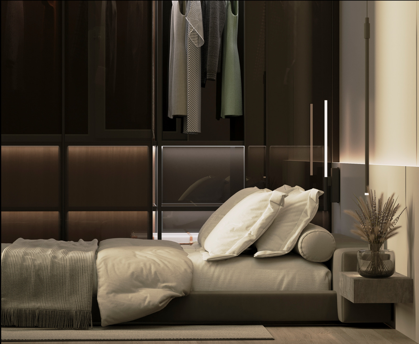 Проект 1-комнатной квартиры SPACE FOR TWO