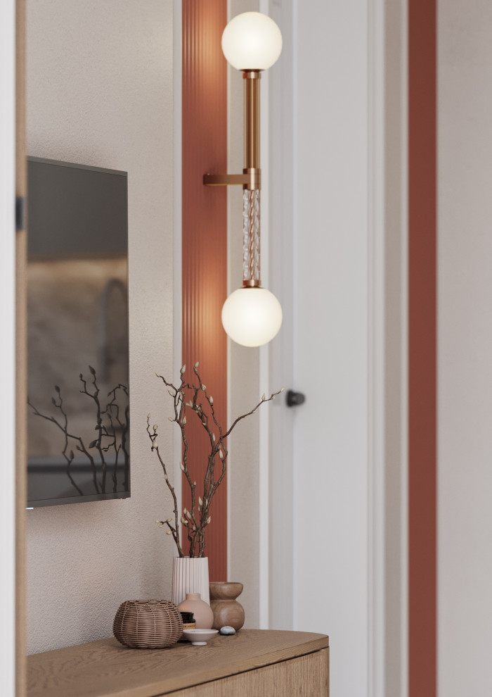 Уютная 2-х к.кв. с яркими оттенками