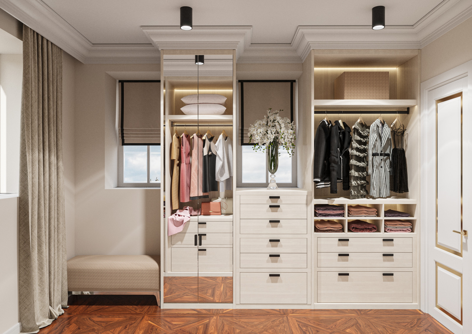 Гардеробная 1-ый этаж