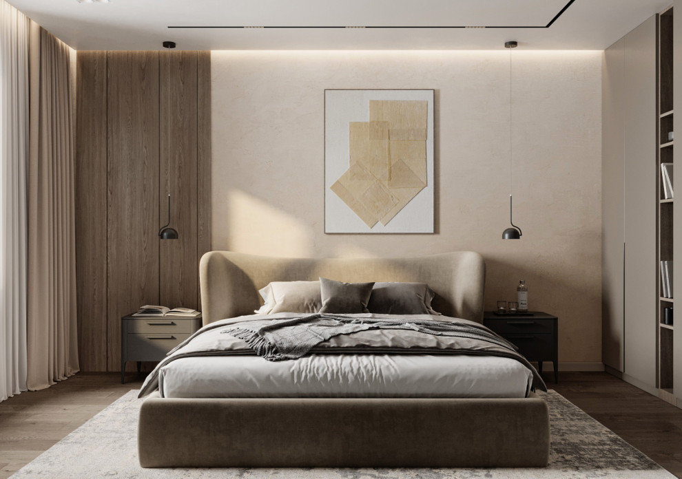 Дизайн-проект трехкомнатной квартиры 80 кв.м. Проект 2024г.