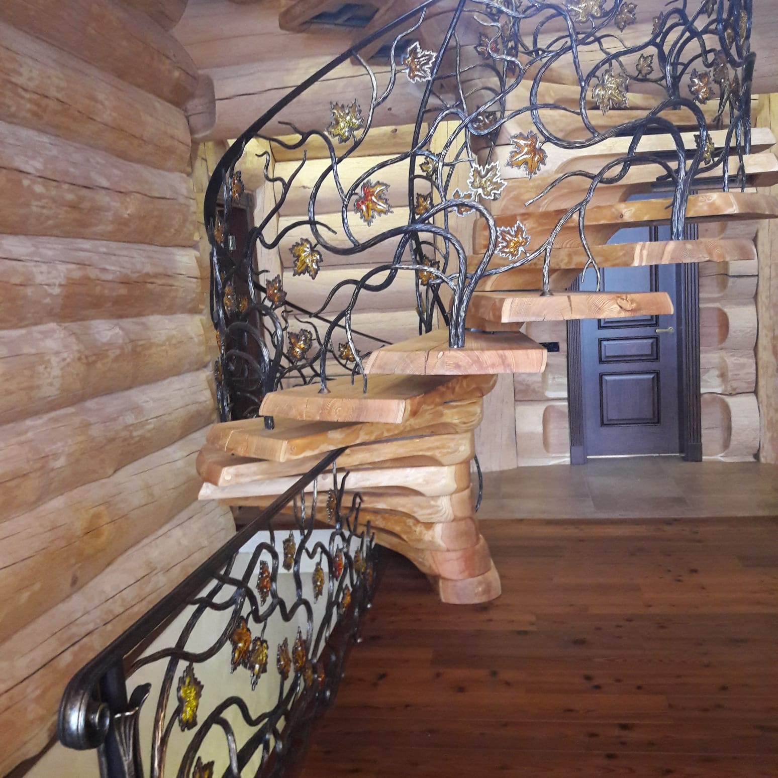 Дизайн интерьера деревянного дома