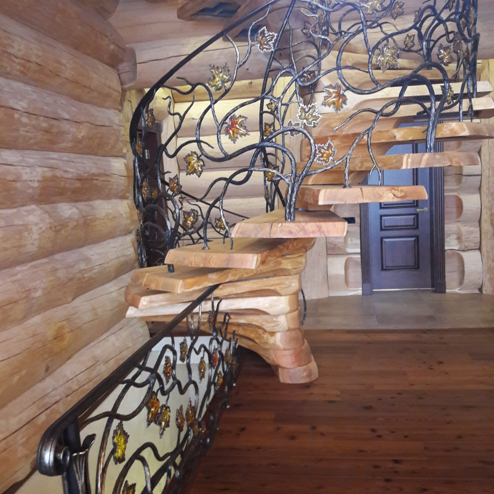 Дизайн интерьера деревянного дома