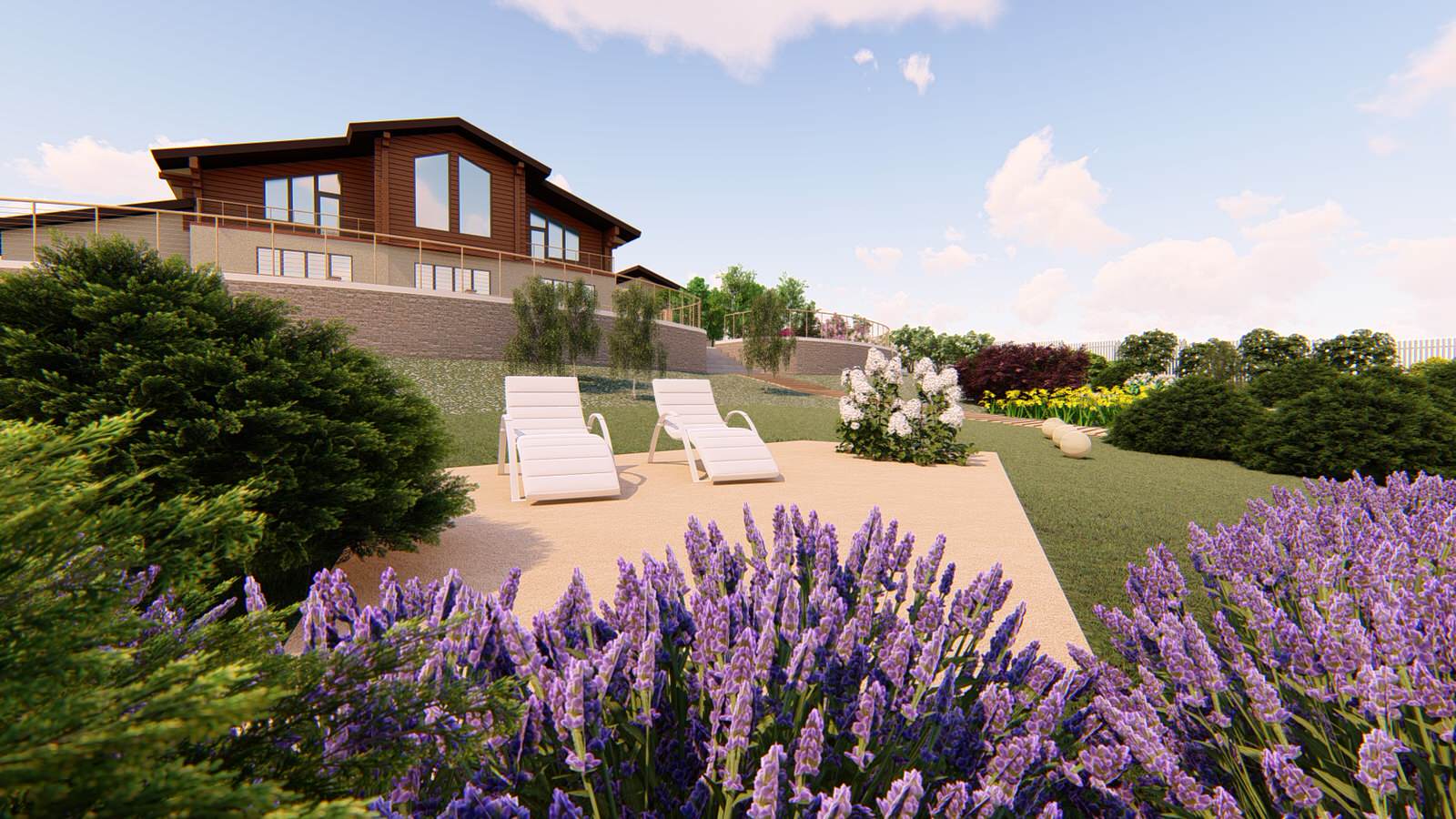 Проект ландшафтного благоустройства в посёлке Ушаково