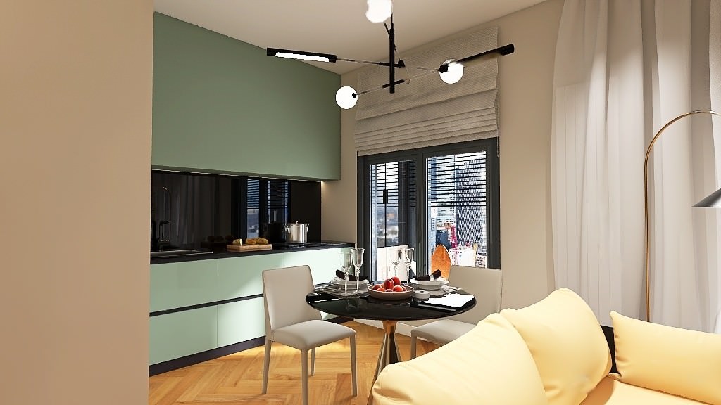 Однокомнатная квартира для девушки