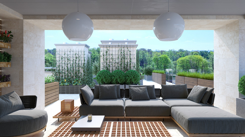 терраса в ЖК Стокгольм