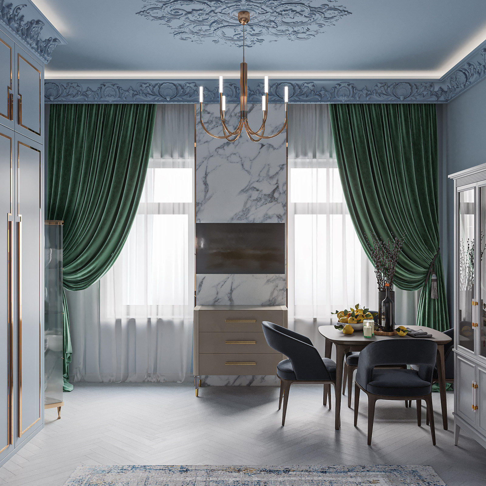 Дом в неоклассическом стиле