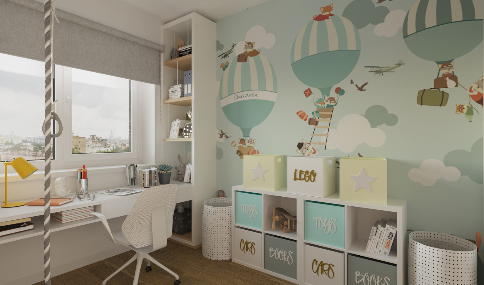 Обложка проекта: ДЕТСКАЯ ДЛЯ ДВУХ МАЛЬЧИШЕК