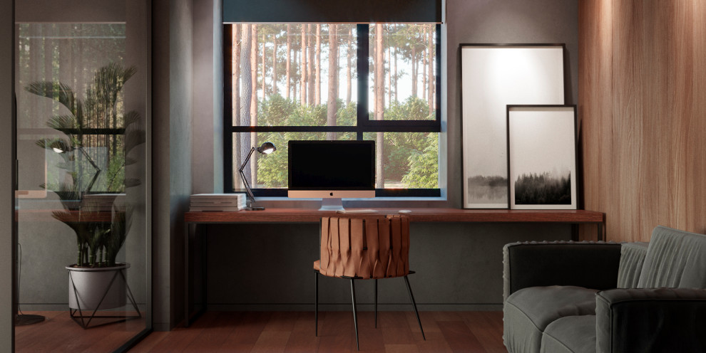 Индивидуальный проект интерьера загородного дома в "Патроны Парк"