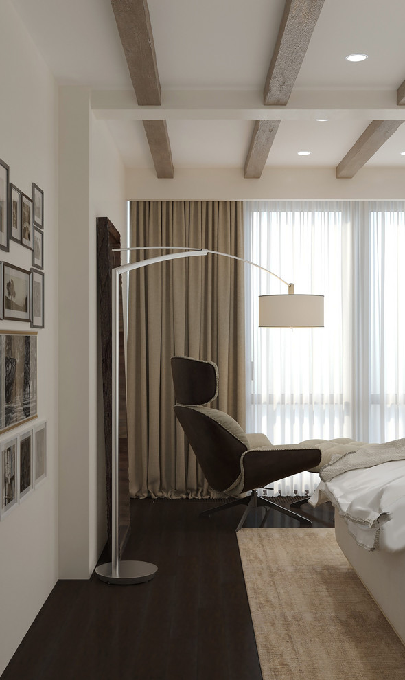 Квартира в современном стиле с элементами экостиля. Москва. 135 кв.м.