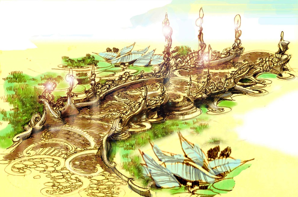 Эскизы - ландшафтный дизайн