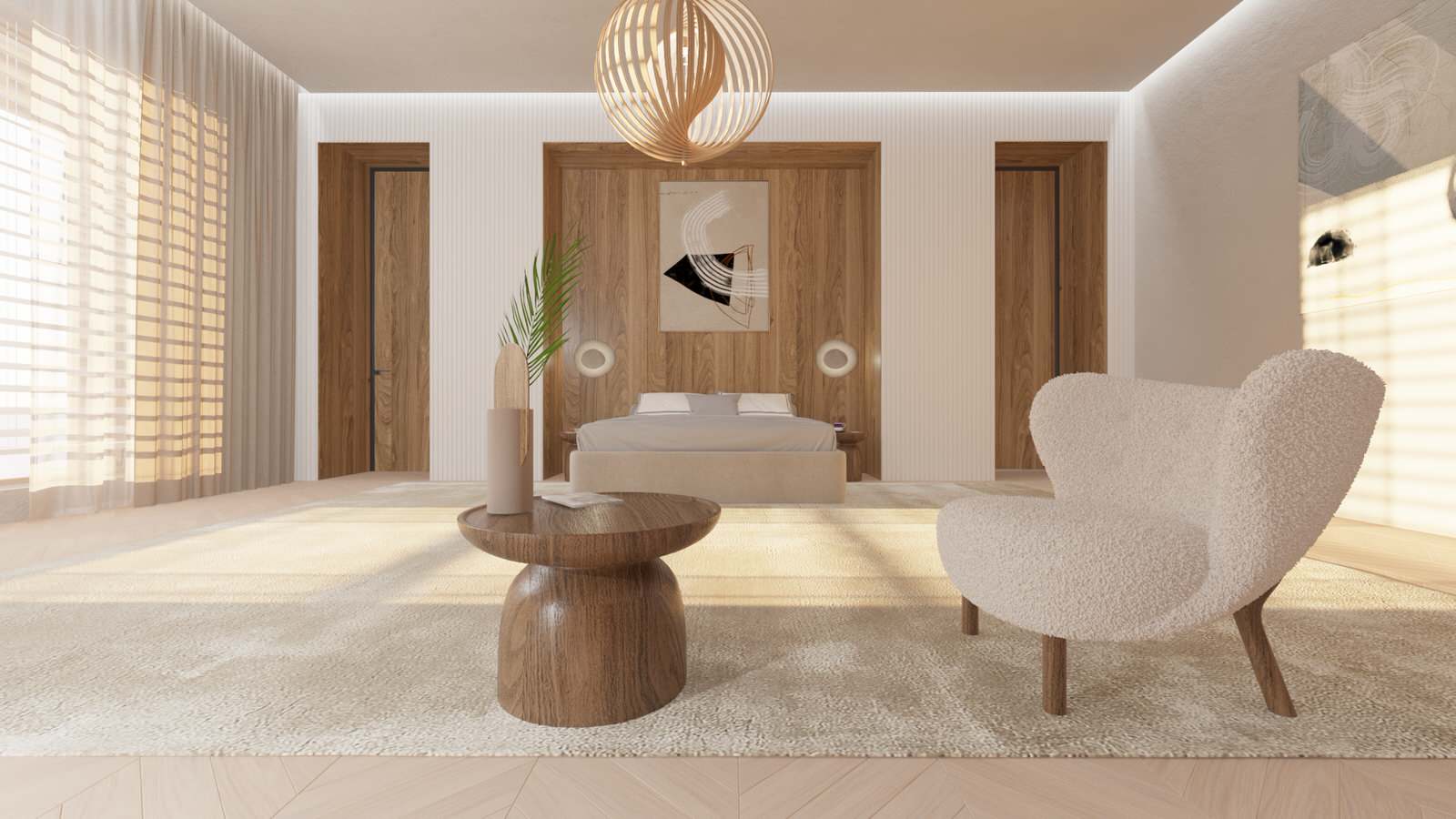 Дизайн проект интерьеров частных апартаментов