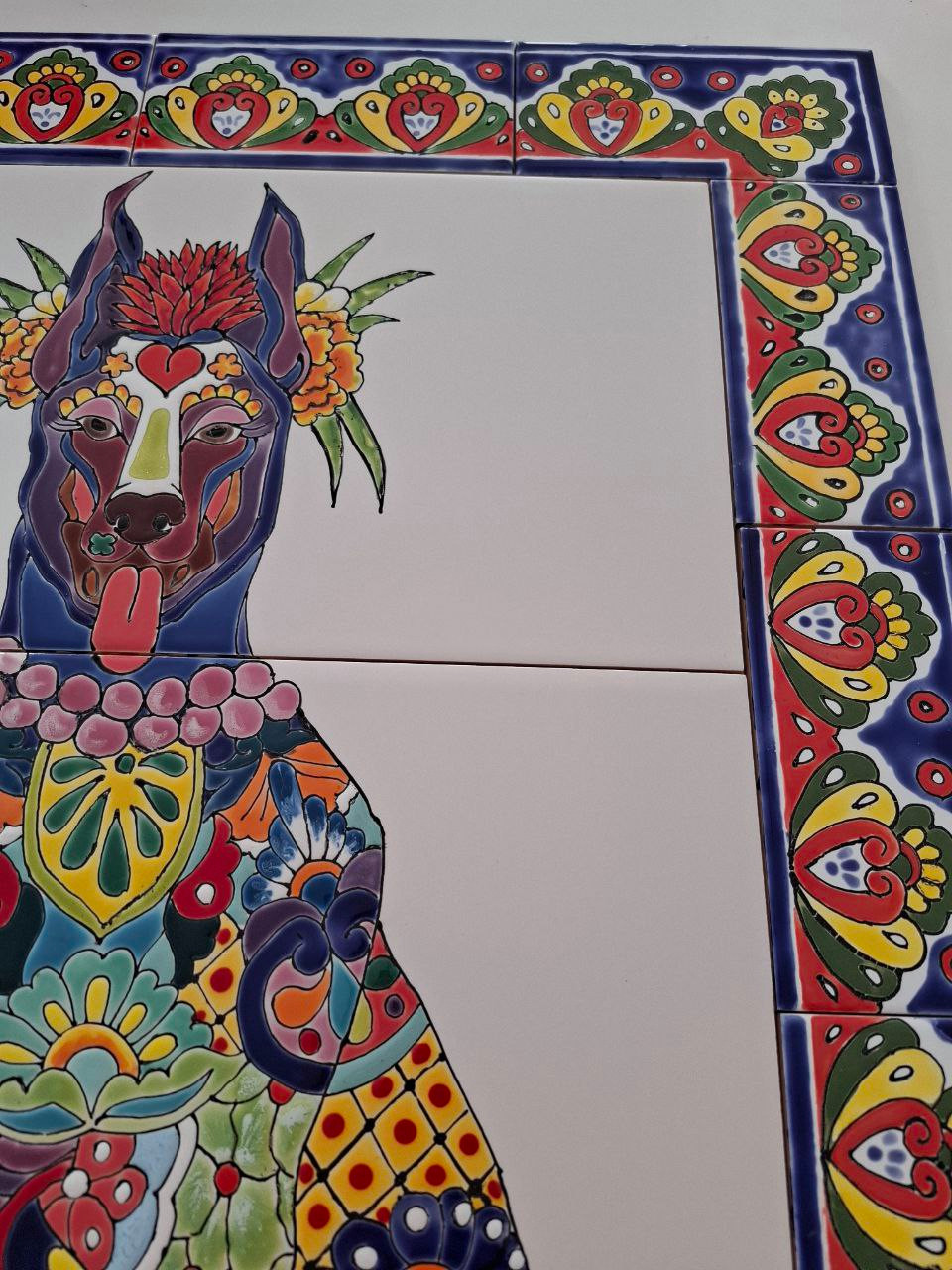 Панно "Зауэр и Дэбора" 75х75см