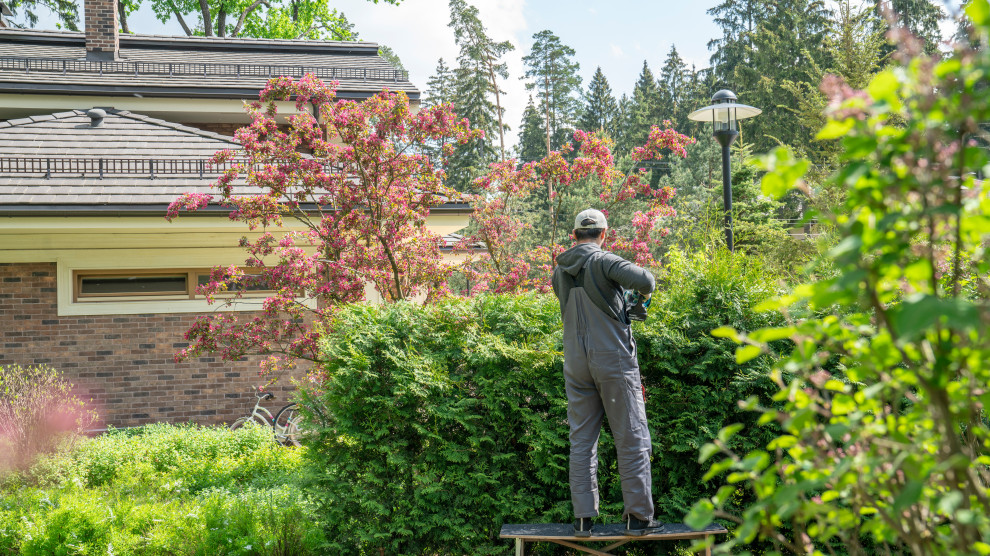 Вилла в стиле Райта. КП "Грибово" 2018 г.
