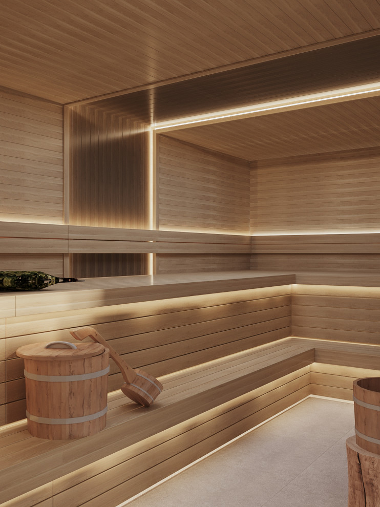 Комната отдыха в сауне