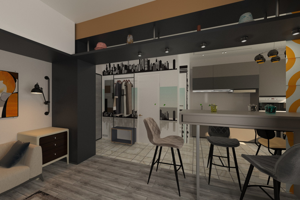 "Несерьёзный интерьер" Квартира в Сочи для отдыха