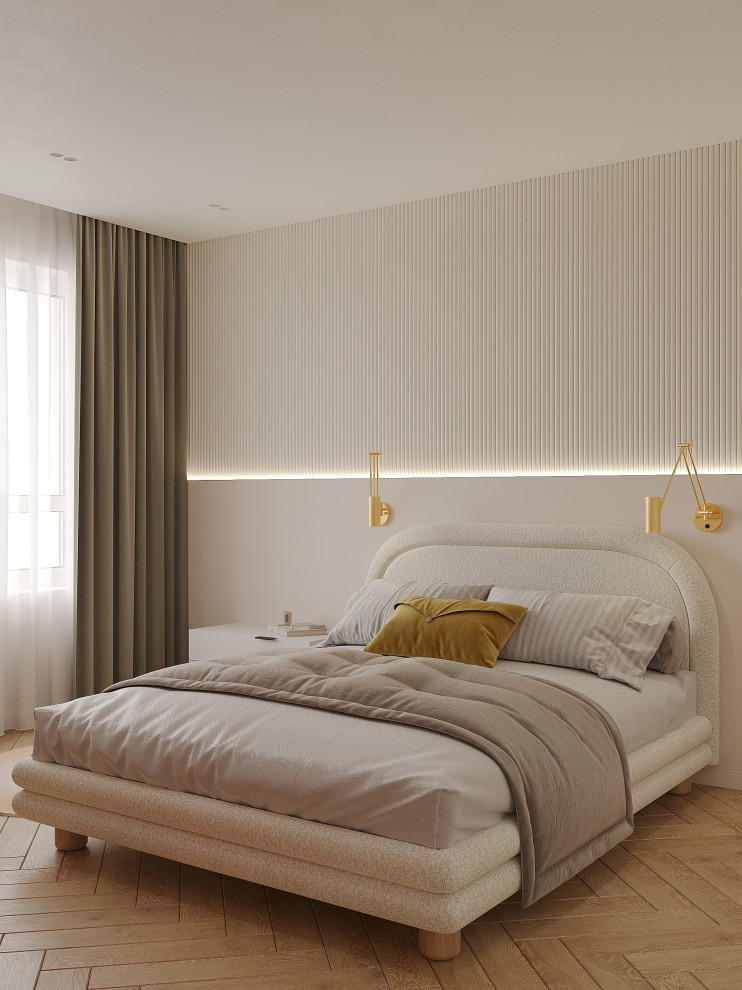 Дизайн 1-комнатной квартиры в ЖК Аквилон Leaves