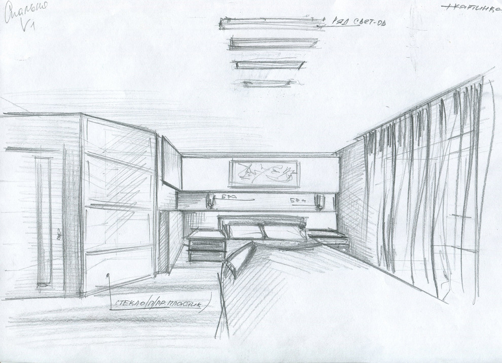 ручная графика, когда нет компютера под рукой