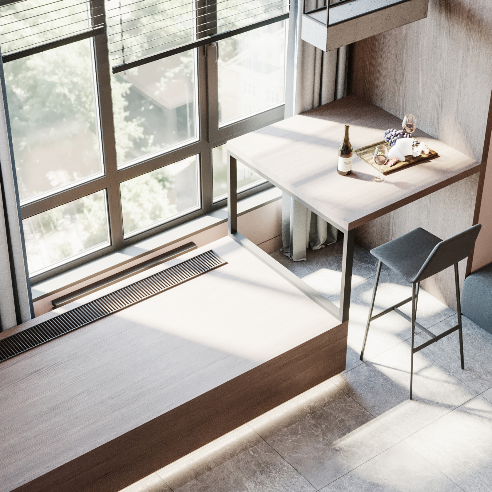 Квартира 80 м2 в современном стиле