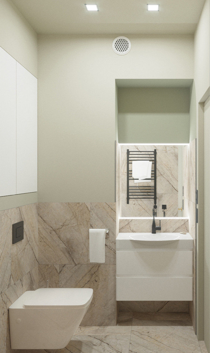 Квартира в доме ар-деко