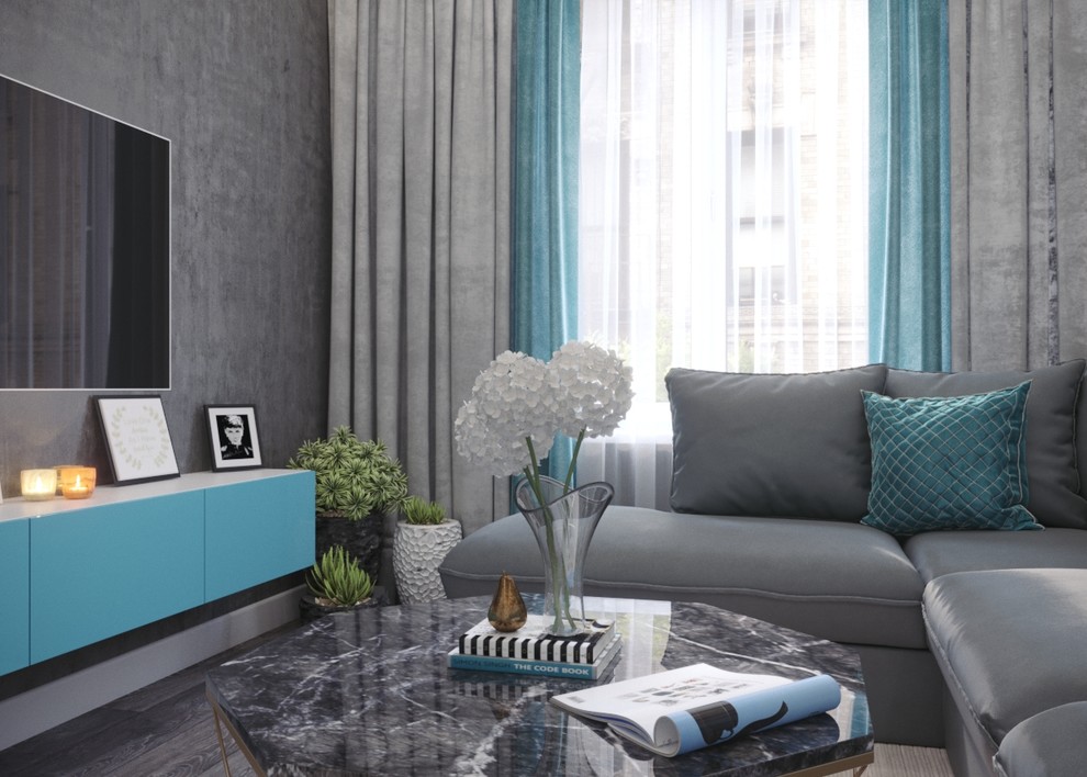 Дом Мегалит на Неве. Игра полос.