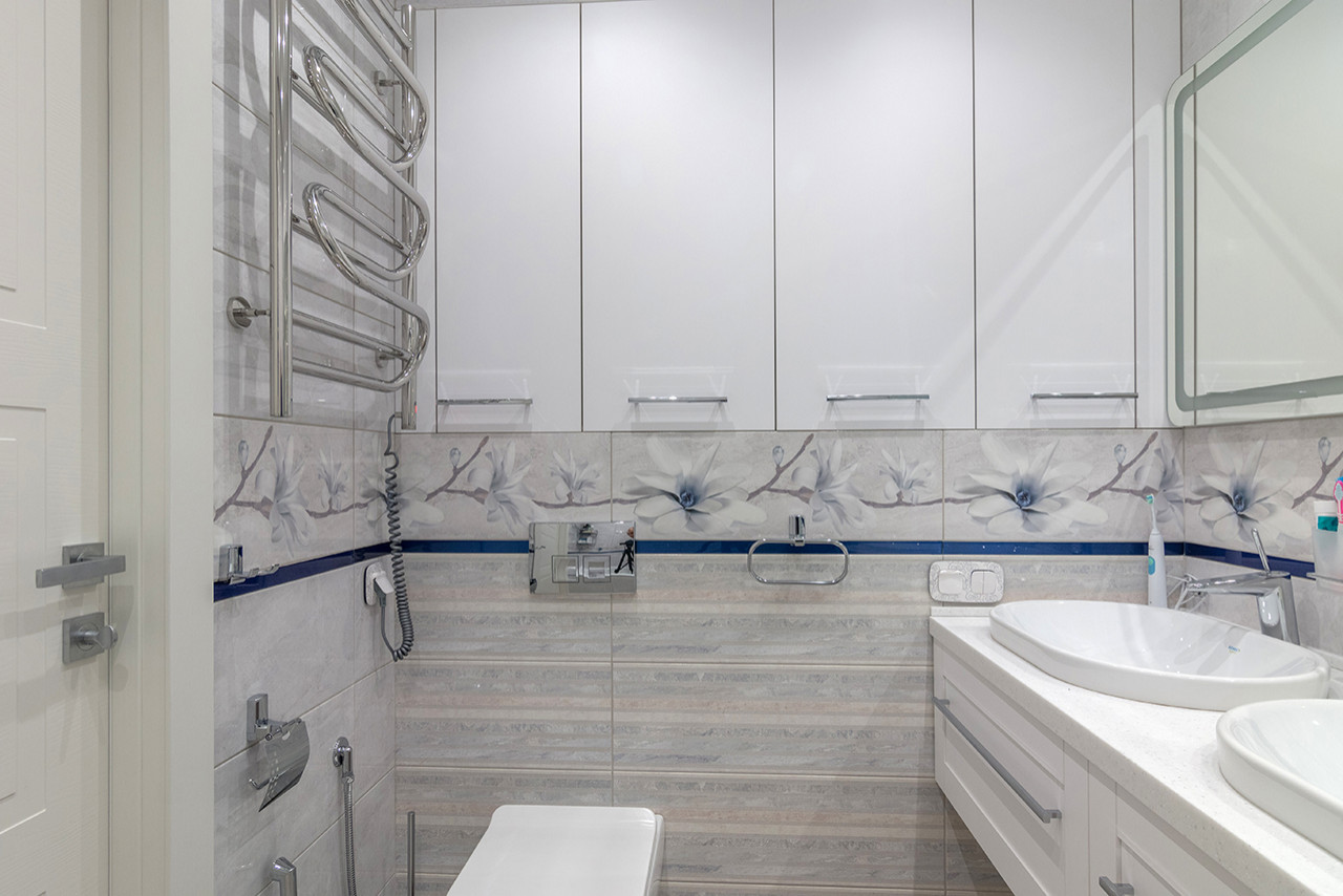 Дизайн четырехкомнатной квартиры в ЖК "Лучи".