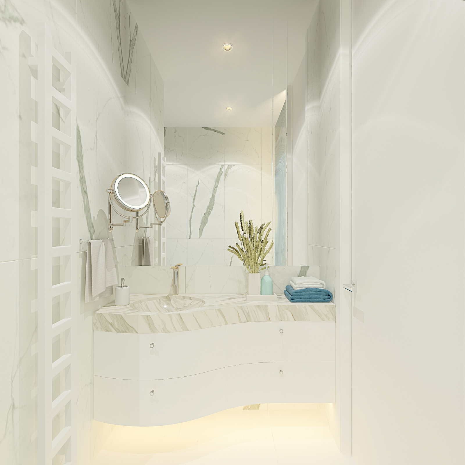 Современный интерьер в смешанном стиле.