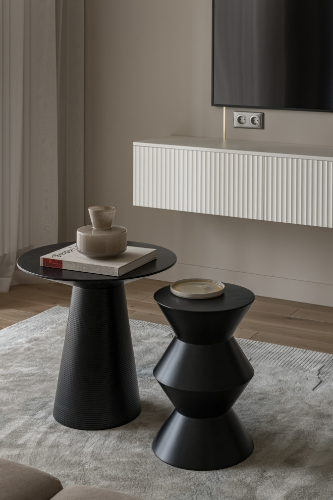 Фото кухни-гостиной в ЖК Ньютон