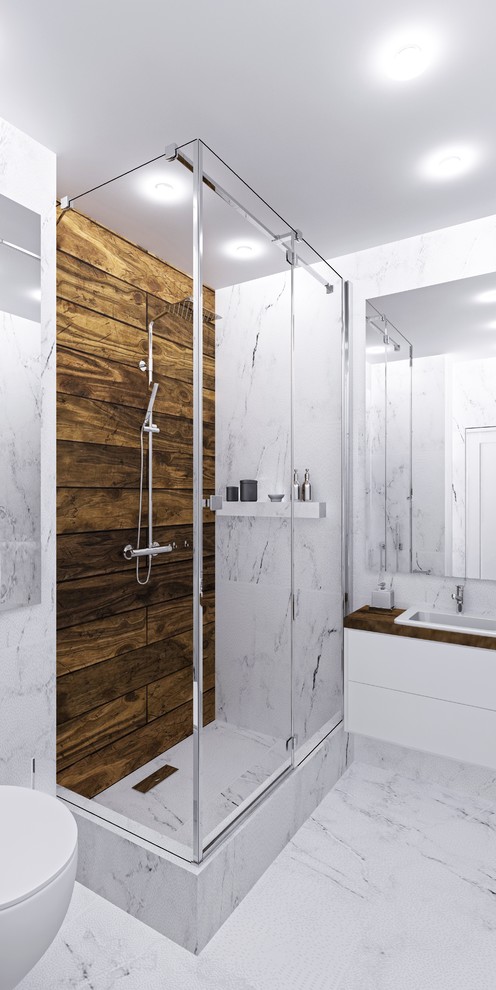 Квартира 55 м2 в ЖК "Западные ворота столицы" в стиле минимализм