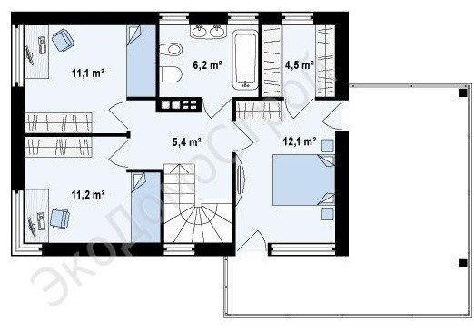 Проект дома Империя Hz-63