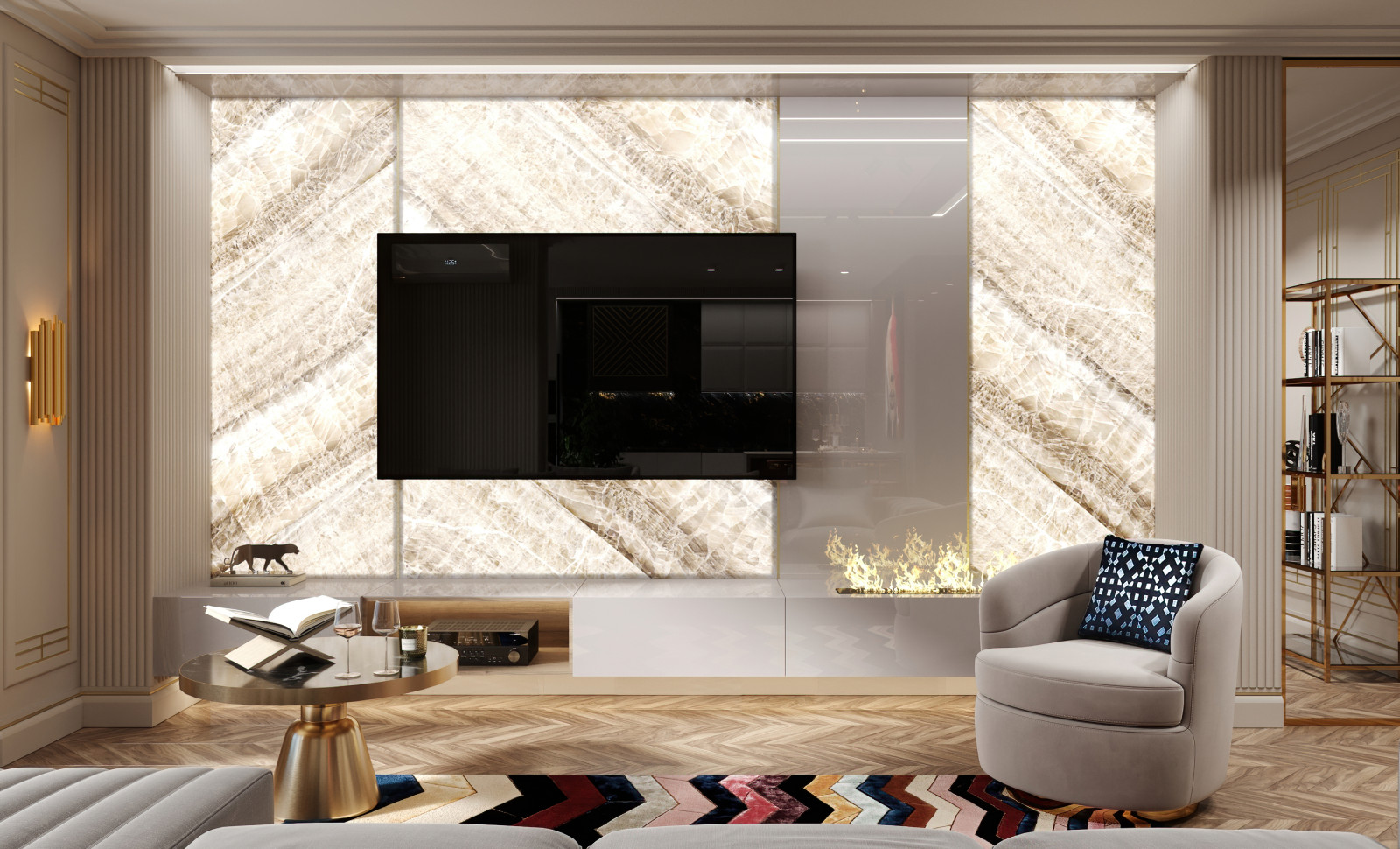 Дизайн проект квартиры "Современные тенденции"