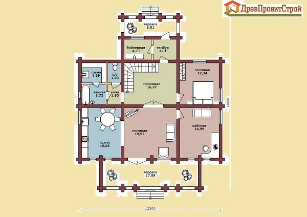 Проект дома № 27