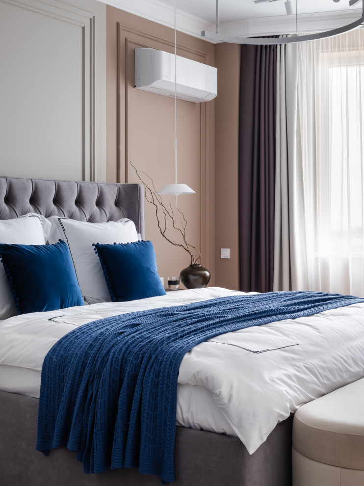 Реализация квартиры в стиле современная классика для семейной пары с ребенком