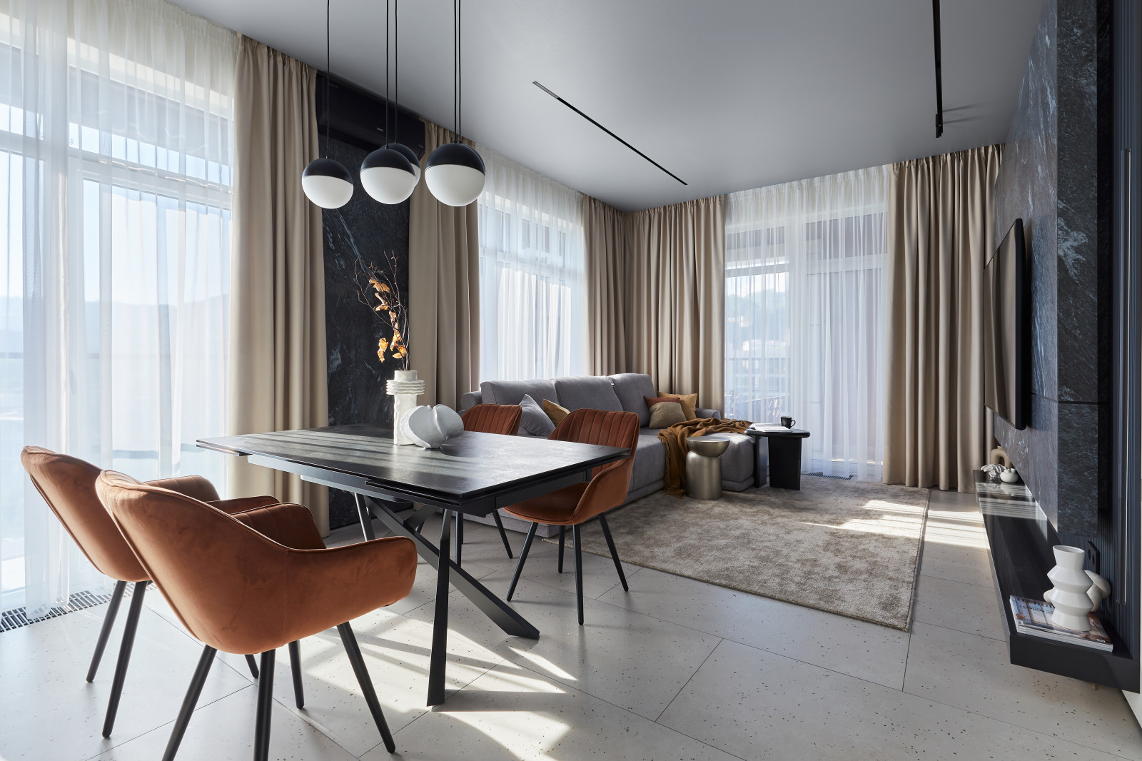 Монохромный минимализм