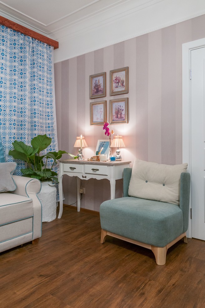 В этом проекте использован виниловый пол Corkstyle http://www.corkstyle.ru/catal