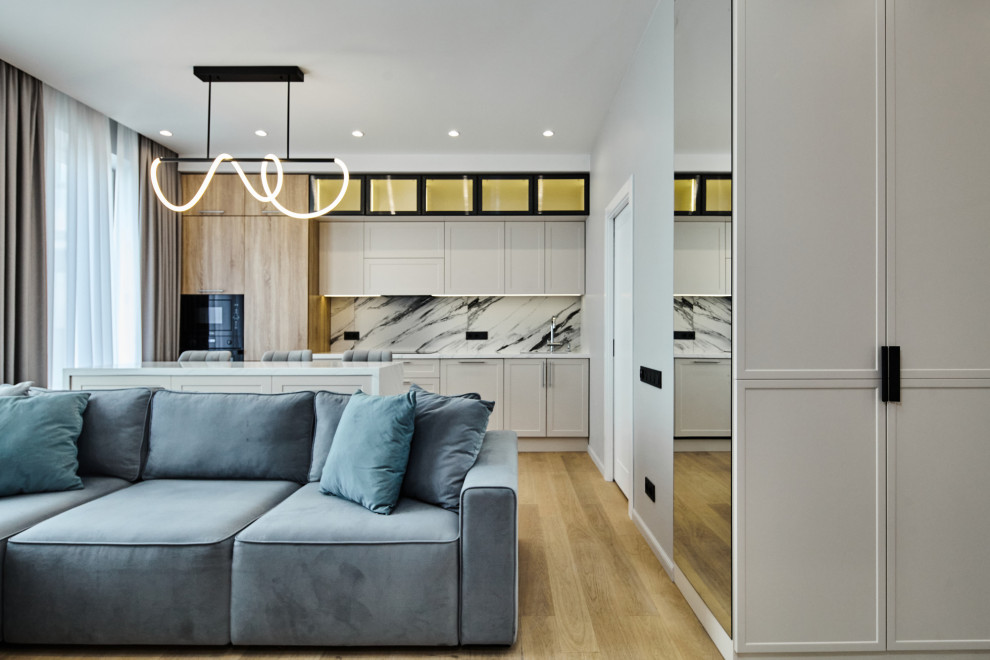 Ремонт кухни-гостиной