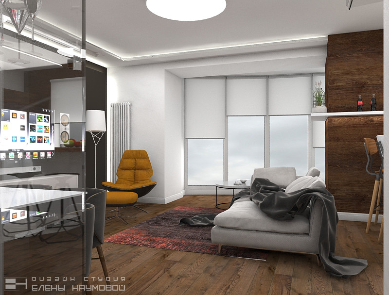 Обложка проекта: Проект 03 | Квартира для молодого отца с дочкой | общая площадь 93 кв.м.