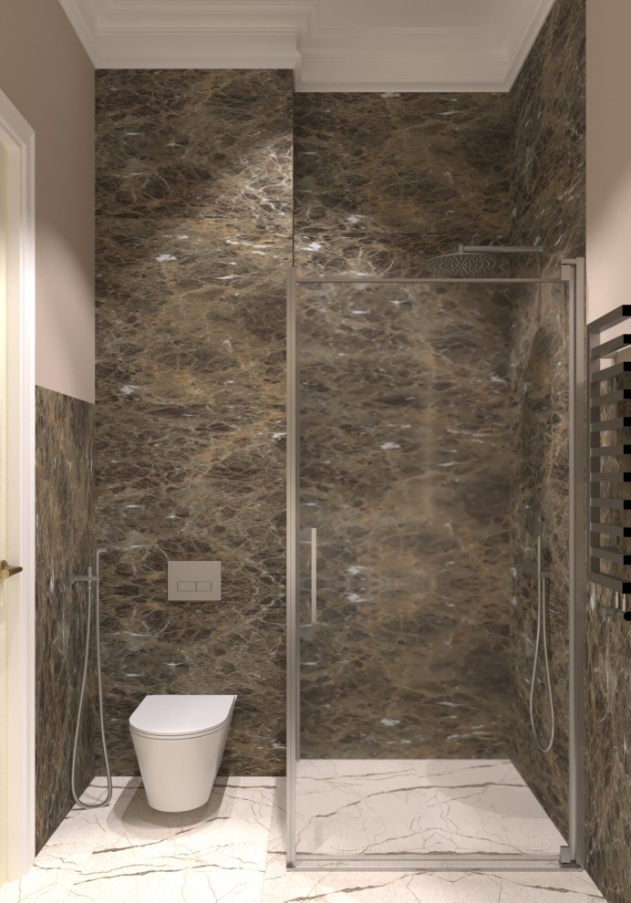 Кухня-гостиная в квартире 160 м2 в ЖК LIVE-Кутузовский.