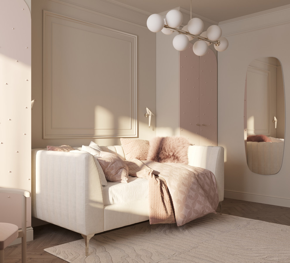 Комната для девочки-подростка, ЖК Микрогород "В лесу"