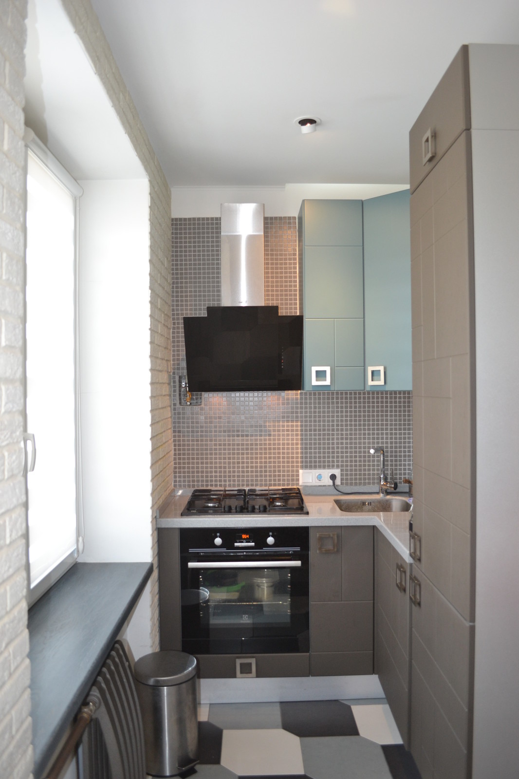 Дизайнерская однокомнатная квартира в сталинском дом.